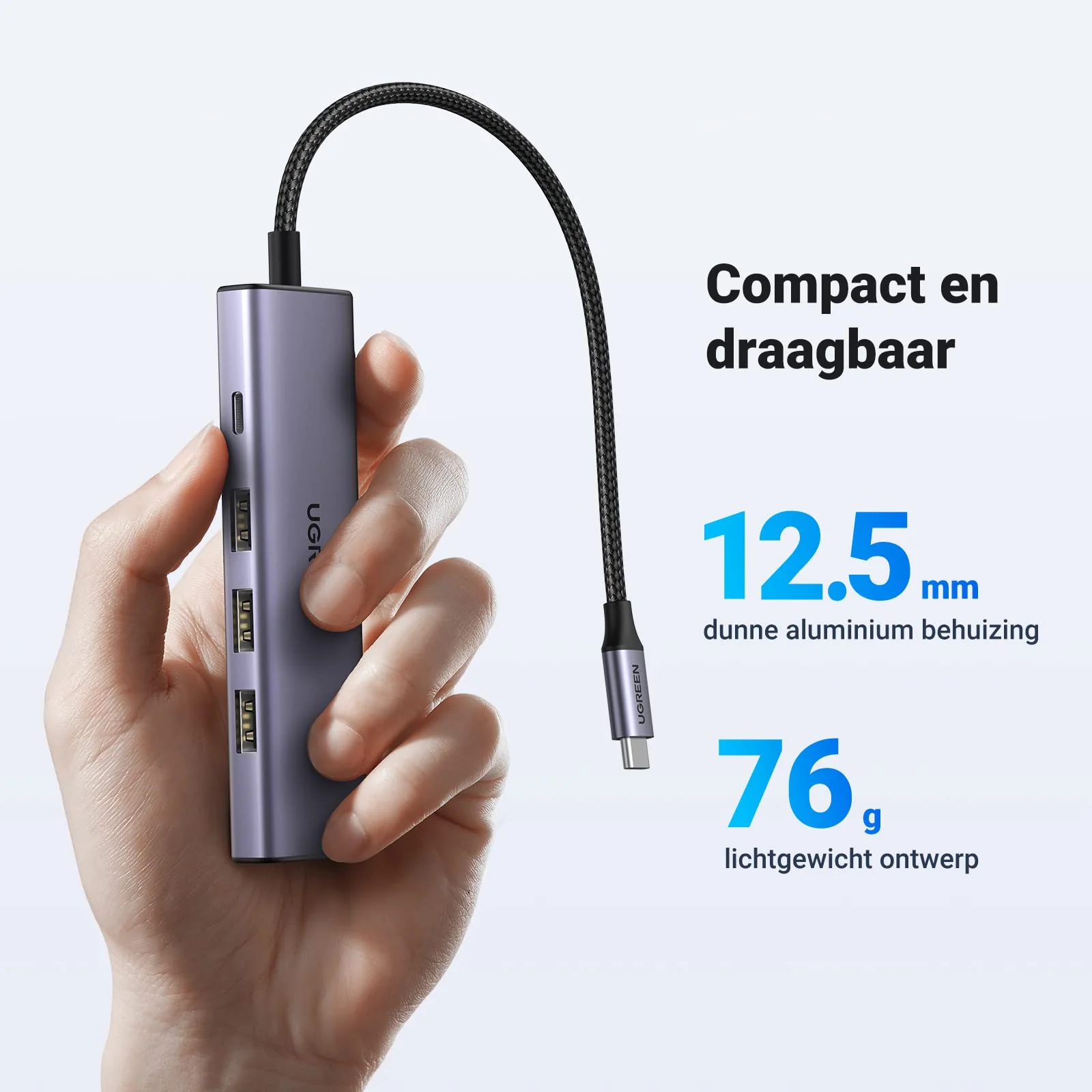 UGREEN Revodok USB C Hub PD100W 4K HDMI 5Gbps USB C Dock USB C Adapter Multipoort Adapter - Image 7