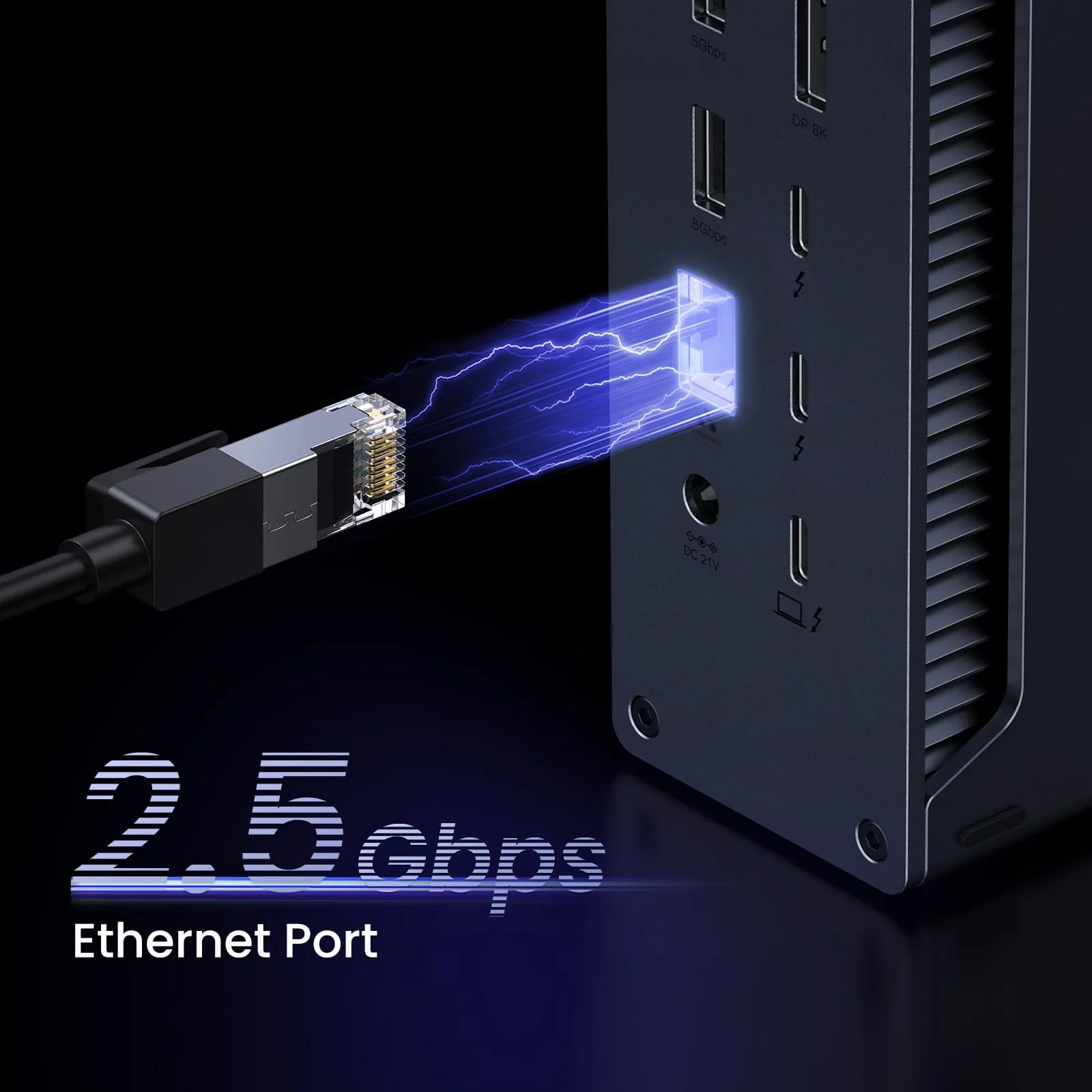 UGREEN Revodok Max 213 13-in-1 dockingstation Thunderbolt 4 Dock 40Gbps (dubbel 4K bij 60 Hz enkel 8K-scherm) - Image 6