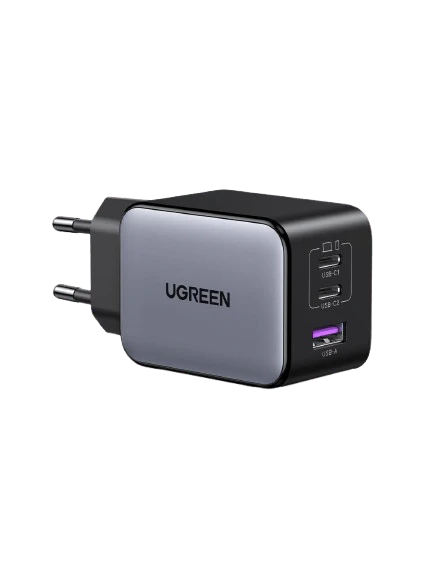 UGREEN Nexode X 65W USB-C GaN Oplader met 3 Poorten
