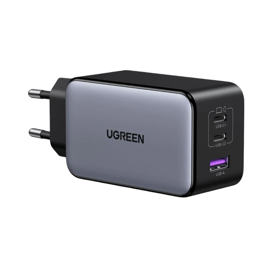 UGREEN Nexode X USB C-oplader 100W Mini GaN-oplader 3-poorts PD-voeding