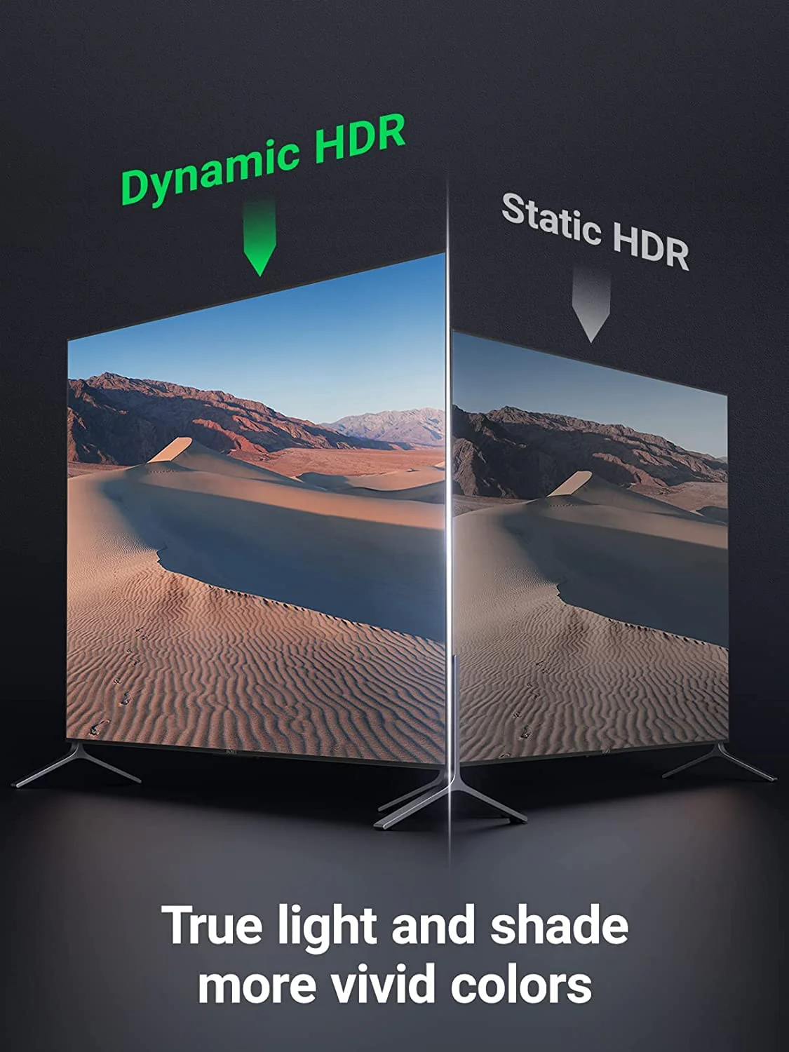 UGREEN 8K HDMI Kabel 2.1 Nylon 8K 60Hz 4K 120Hz, Compatibel met PS5 enz(1M) - Image 8