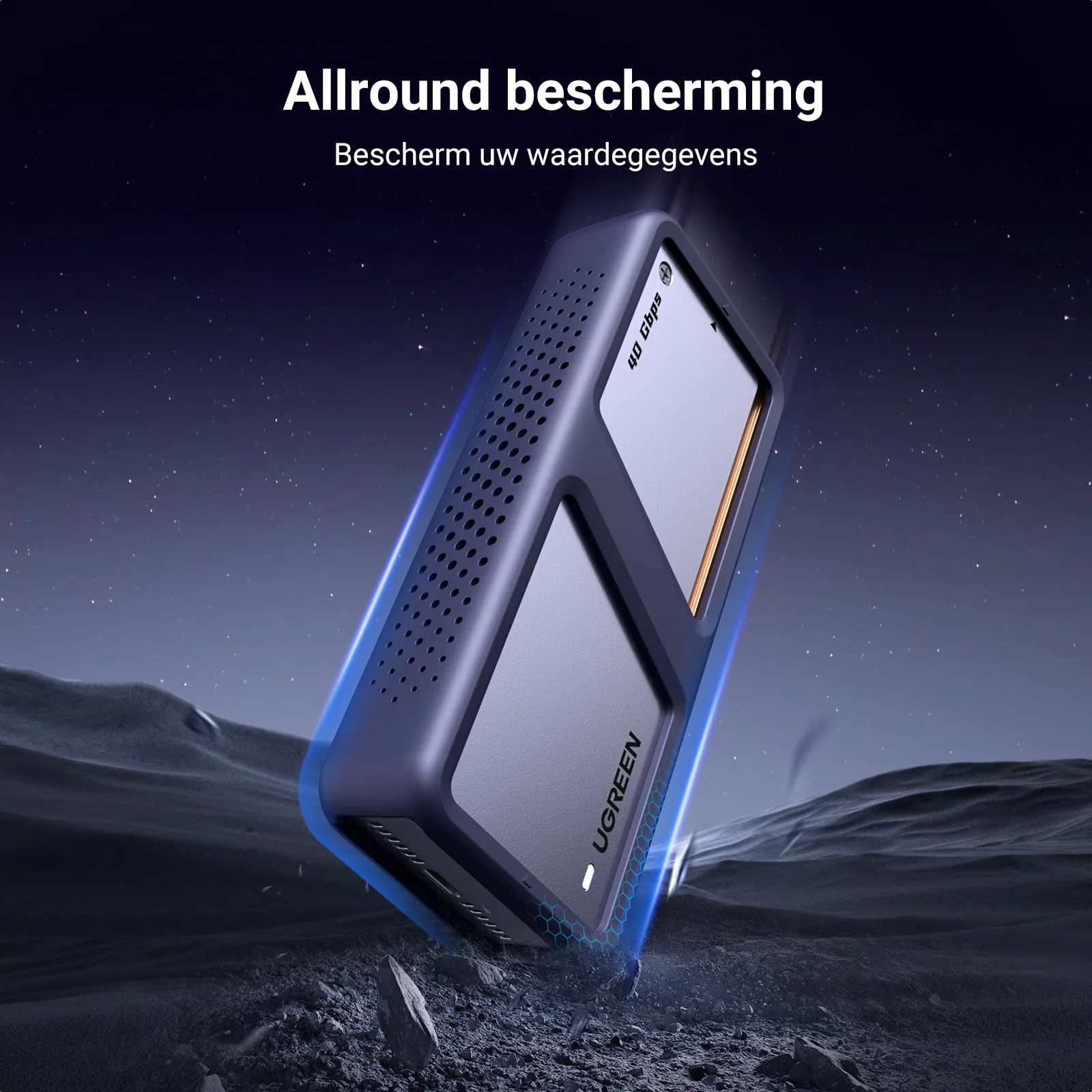 UGREEN M.2 NVMe SSD-behuizing met USB4 40Gbps en actieve koeling - Image 7