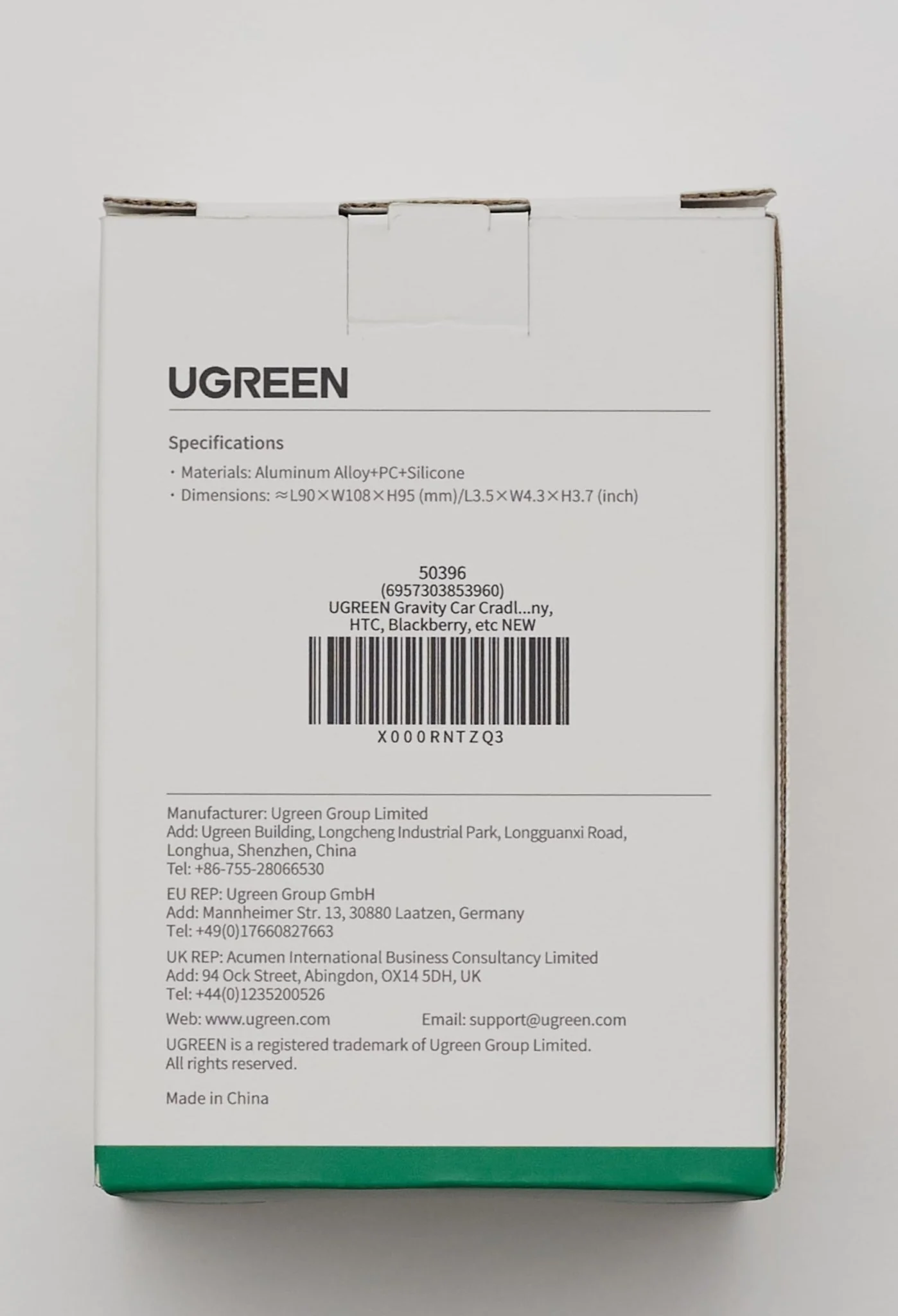 UGREEN CD Sleuf Auto Telefoonhouder Zwaartekracht Auto Houder - Image 9