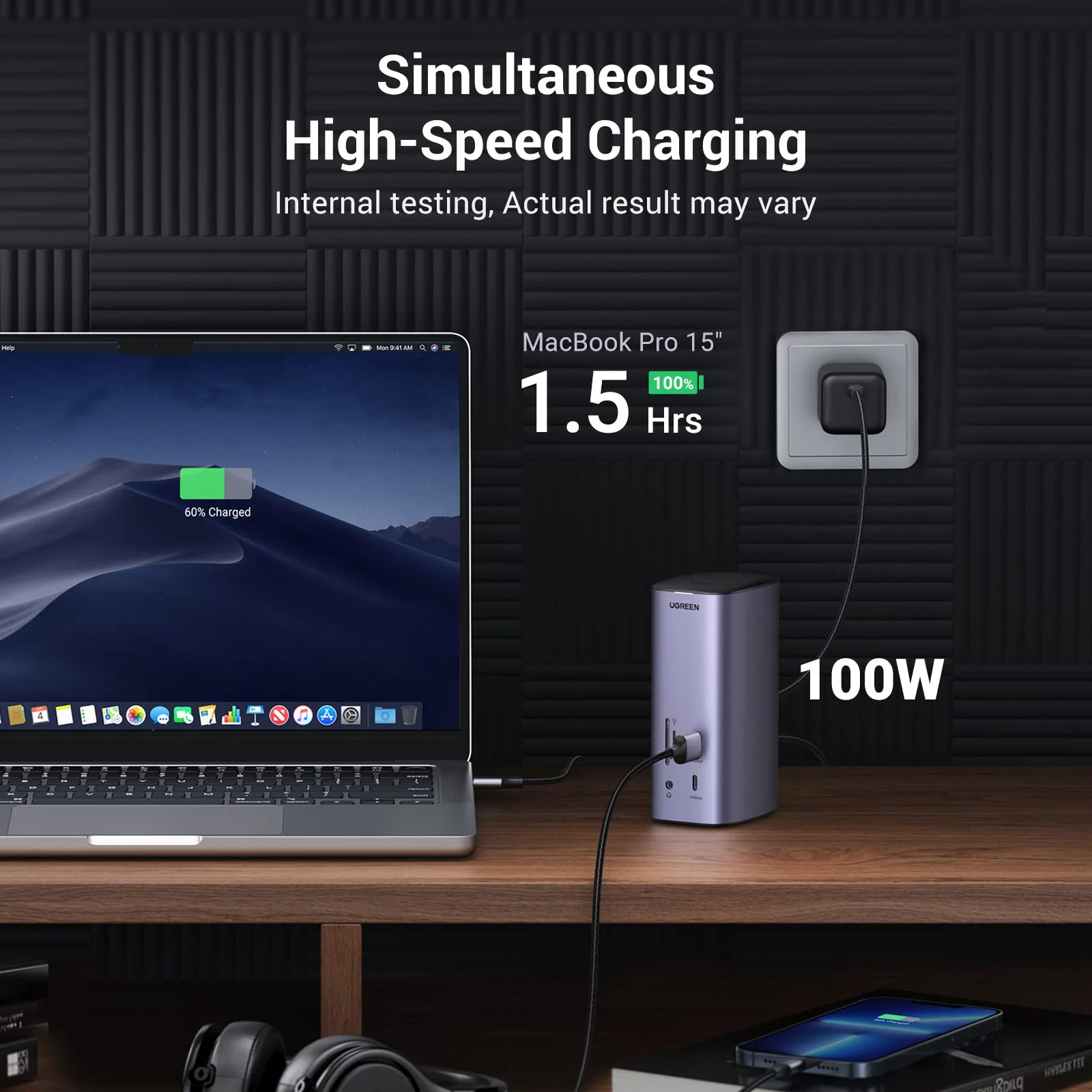 UGREEN 12-in-1 USB C Docking Station - Drievoudige Weergave - Image 7