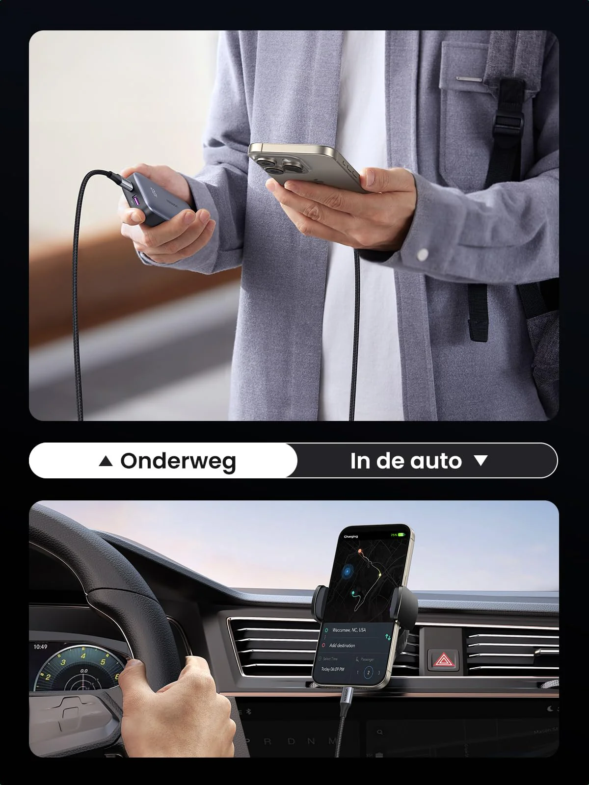 UGREEN USB C-kabel 240W Power Delivery 3.1 oplaadkabel USB C naar USB C (2M) - Image 7