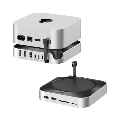 UGREEN Mac Mini M4 Hub & Stand met NVMe SSD-behuizing 8TB Max