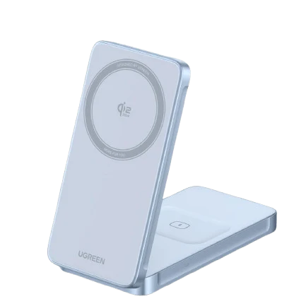 UGREEN MagFlow 2-in-1 Magnetische Draadloze Oplader 25W (MagSafe-compatibel)