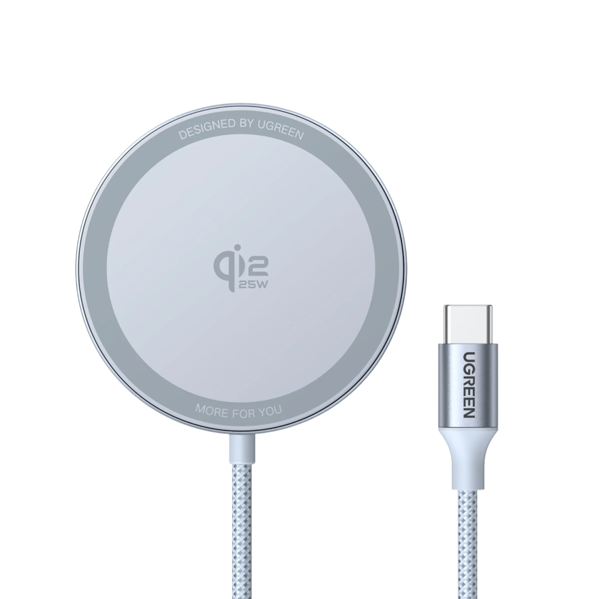 UGREEN MagFlow Magnetische Draadloze Oplaadpad 25W (MagSafe-compatibel)