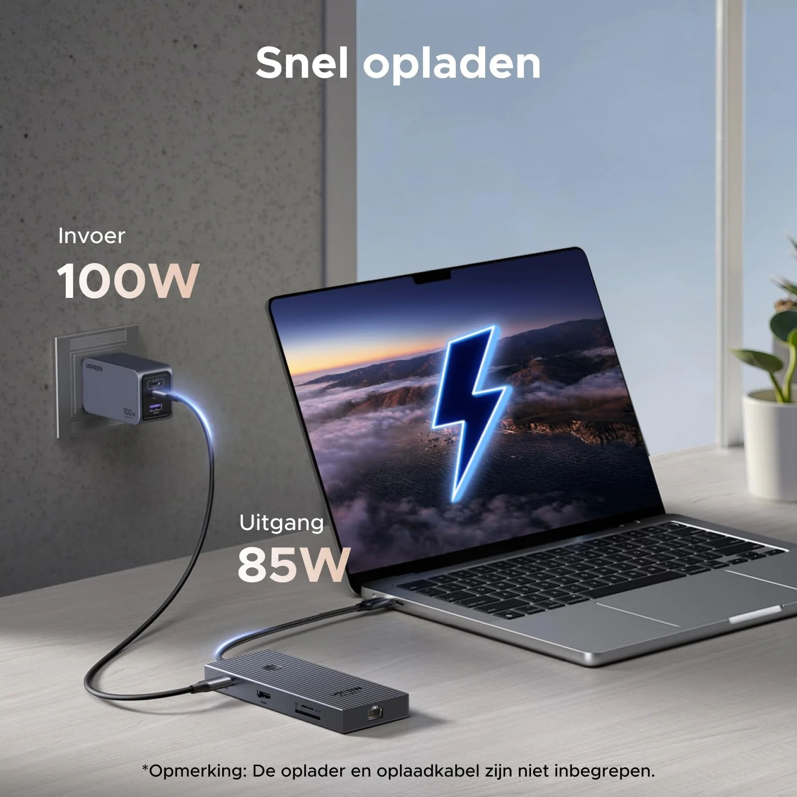 UGREEN Revodok Pro 9-in-1 USB-C Hub 4K HDMI 10Gbps PD 100W - Image 5