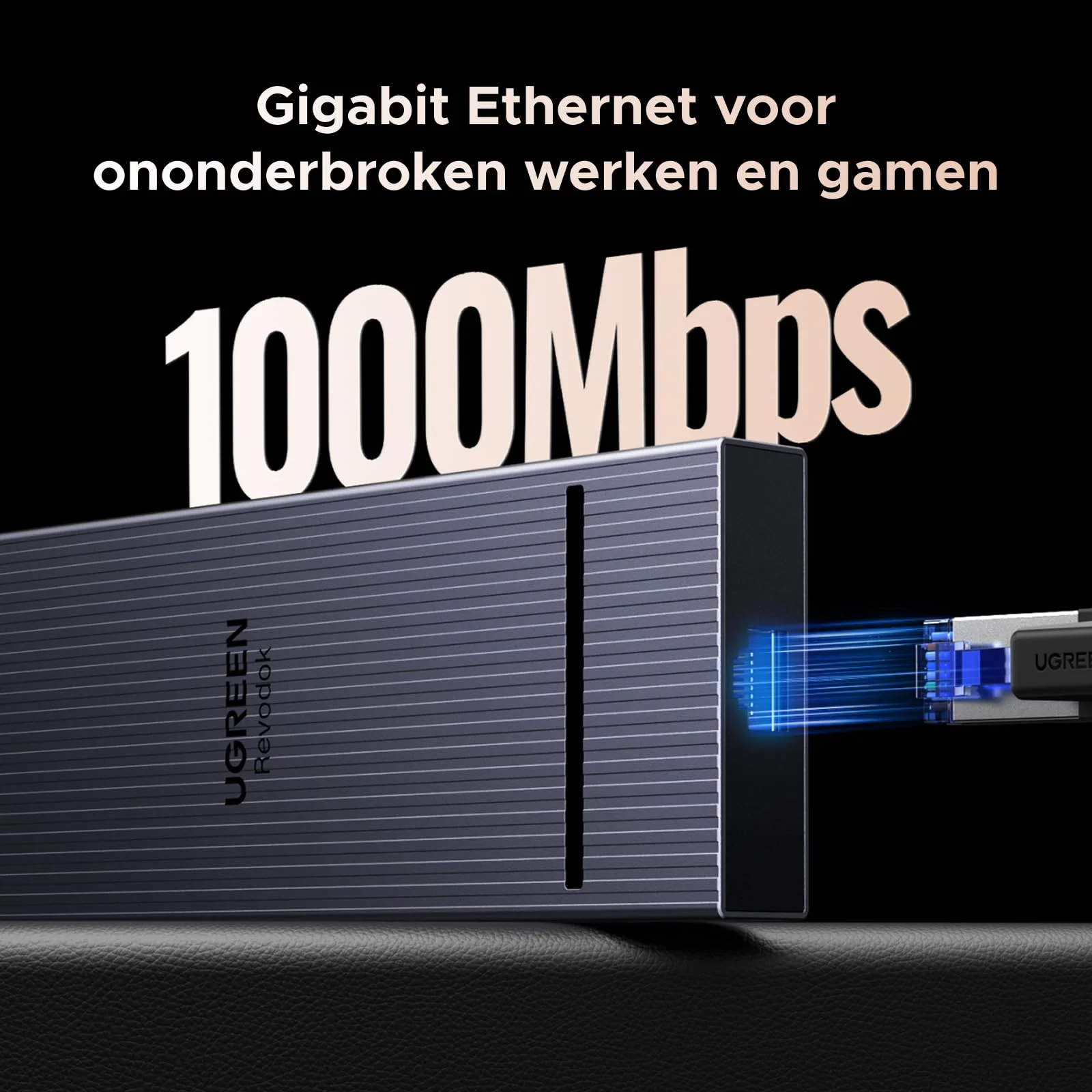 UGREEN Revodok Pro Dockingstation met dubbele 4K-display, 10Gbps USB en 100W PD - Image 6