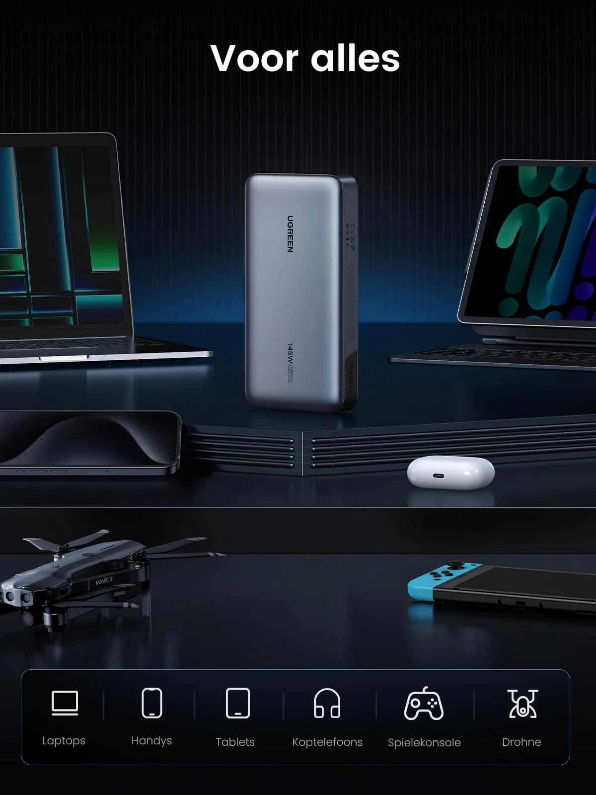 UGREEN Nexode Power Bank 25000mAh 145W - Image 7