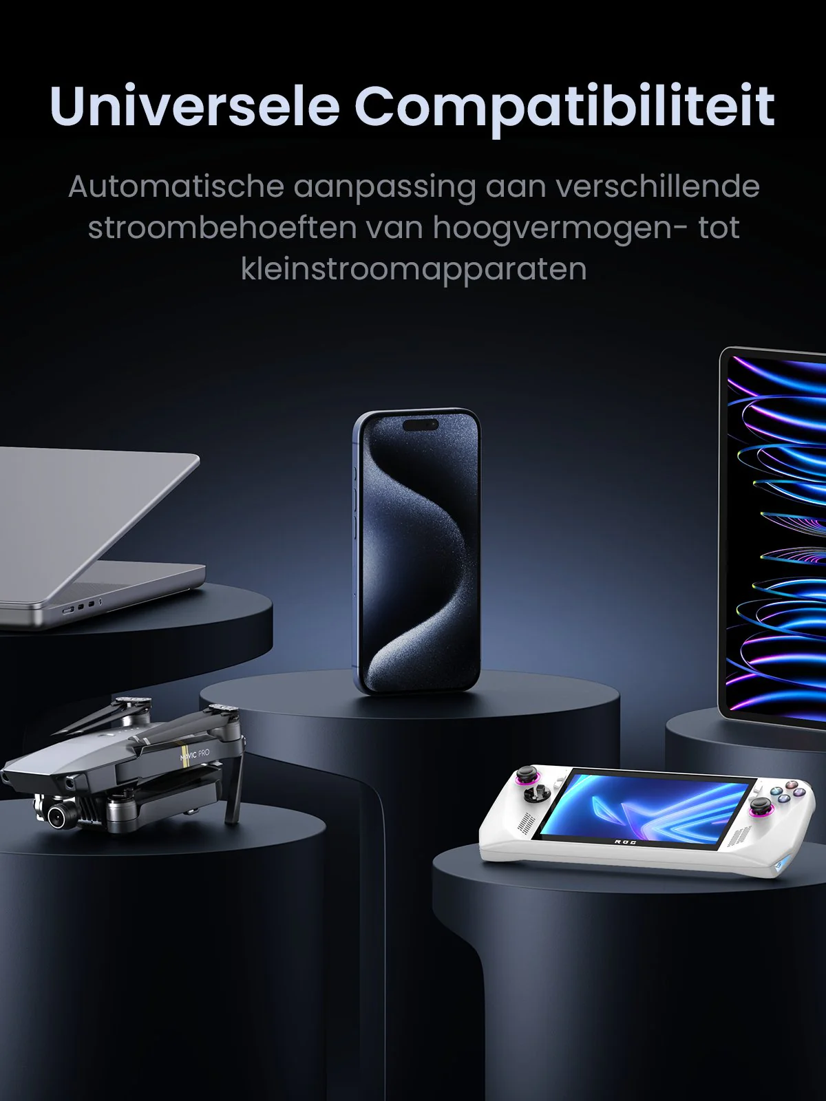 UGREEN 300W Powerbank 48000mAh met Slimme Digitale Display - Image 10