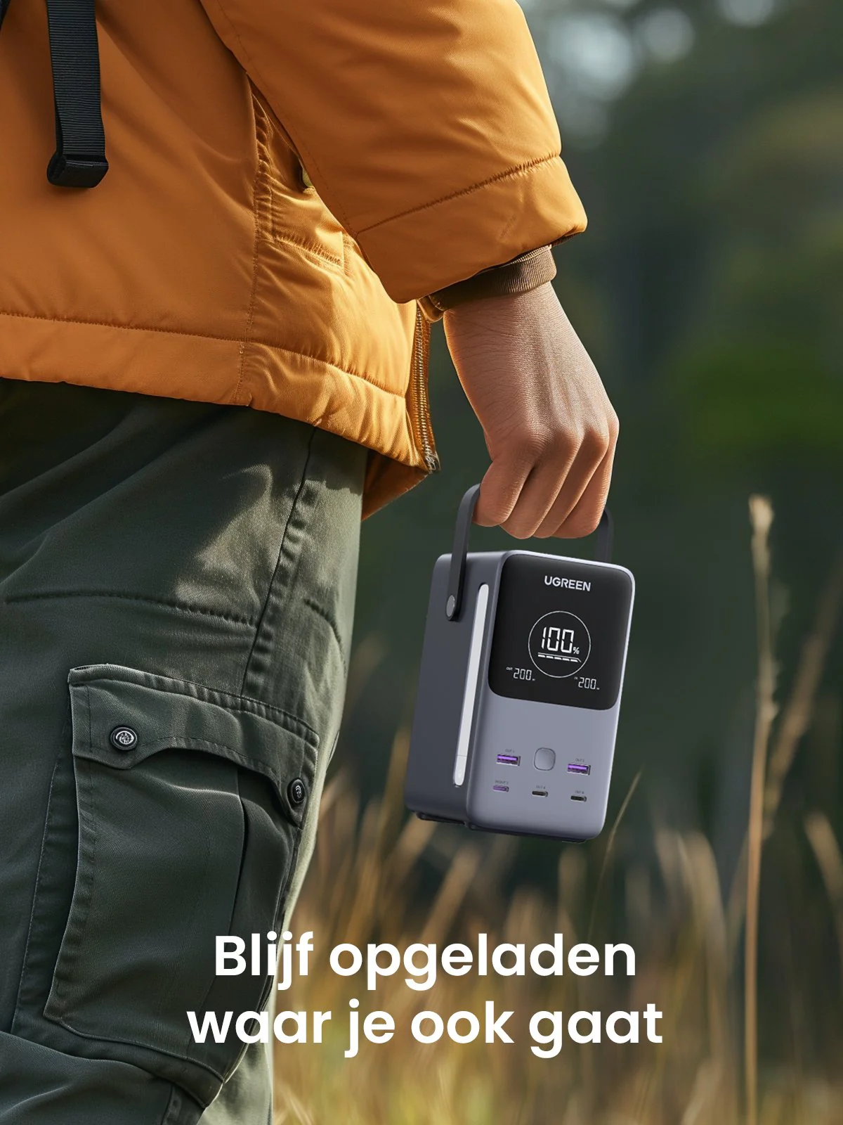 UGREEN 300W Powerbank 48000mAh met Slimme Digitale Display - Image 13