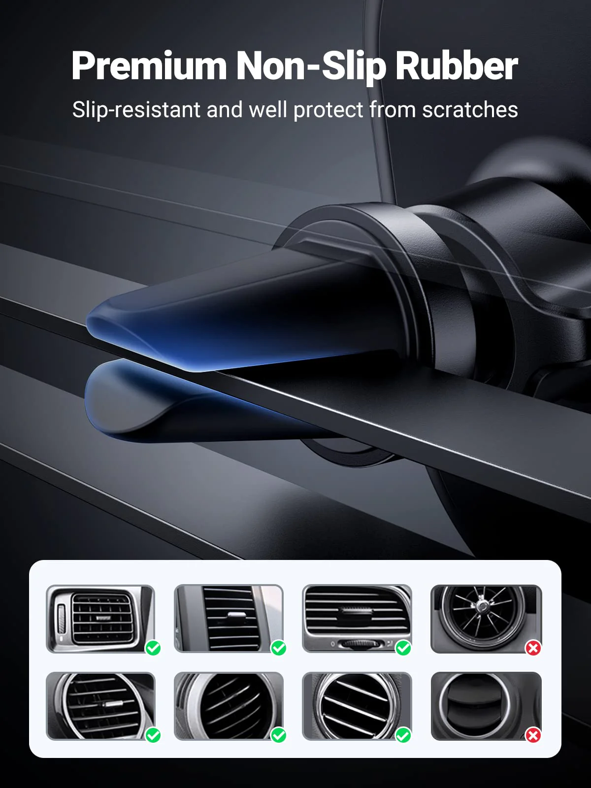 UGREEN Auto Telefoonhouder Ontluchter 360?? Rotatie Auto Houder - Image 3