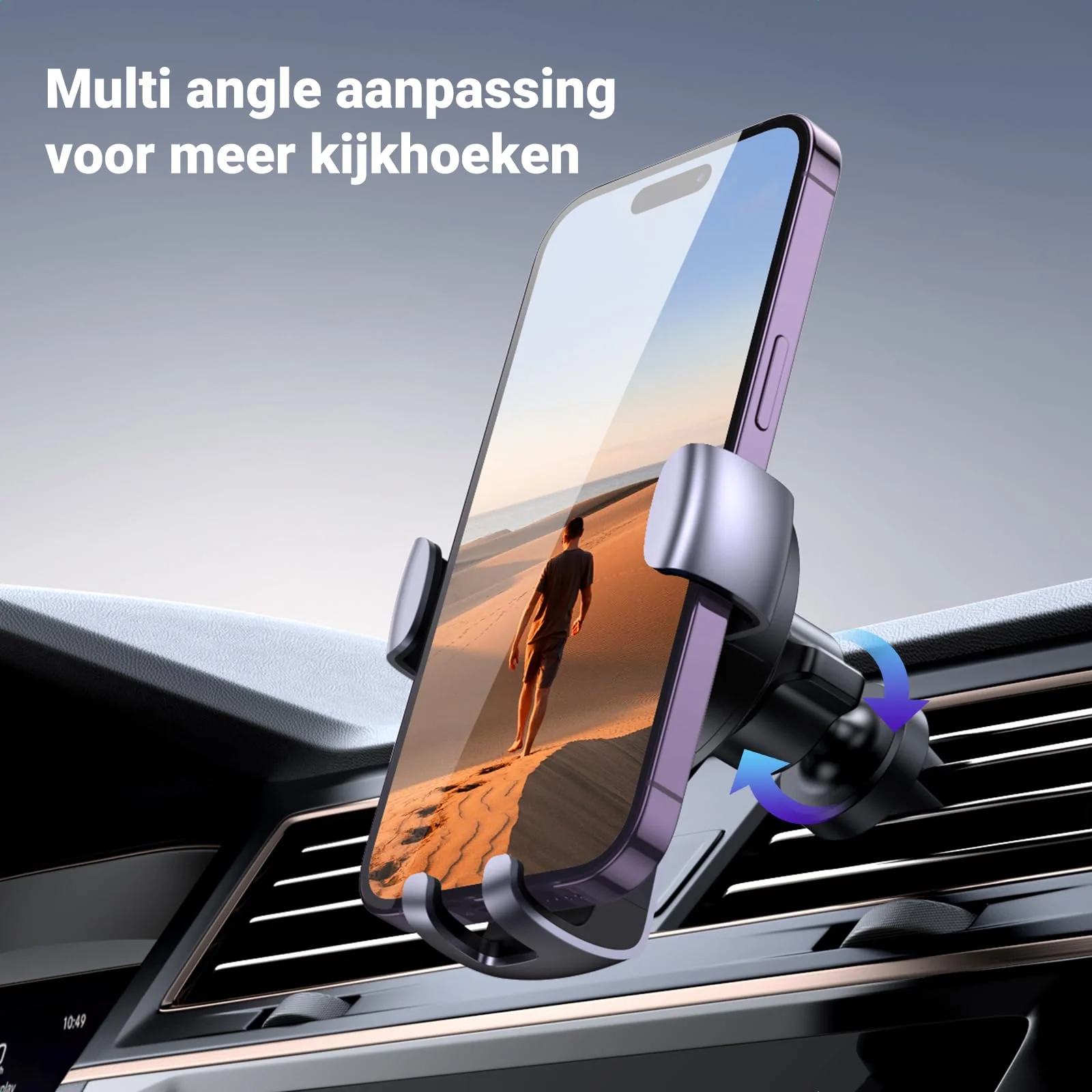 UGREEN Auto Telefoonhouder Ontluchter Zwaartekracht Auto Houder - Image 3