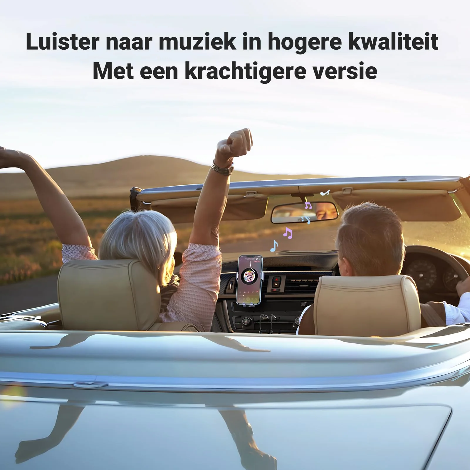 UGREEN Bluetooth 5.3 Ontvanger Auto USB Bluetooth met 3 5mm AUX Aansluiting en Ingebouwde Microfoon - Image 3