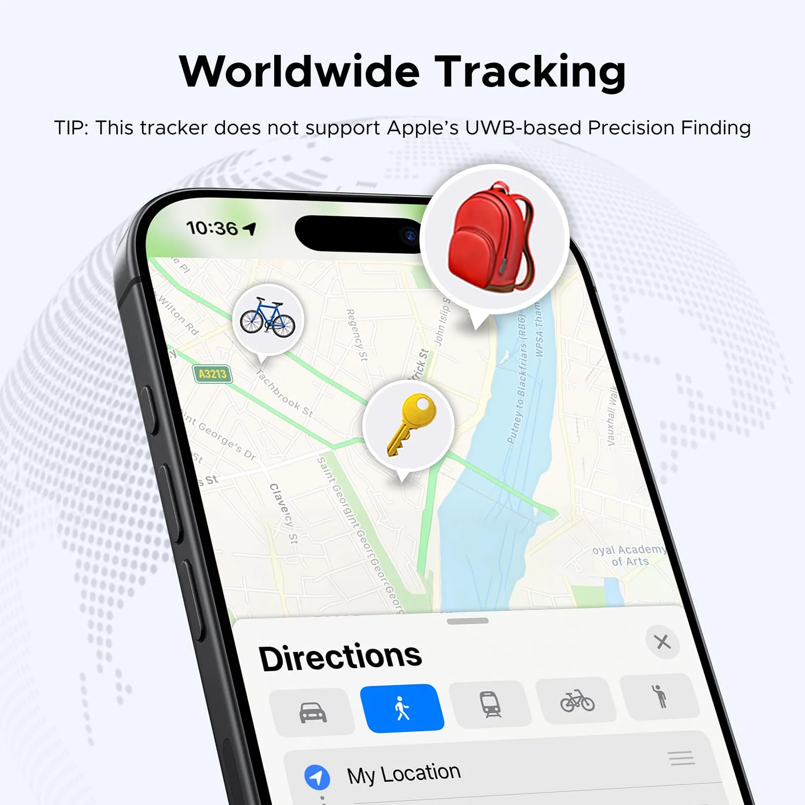 UGREEN FineTrack Smart Finder (Alleen iOS) - 2 pack - Image 3