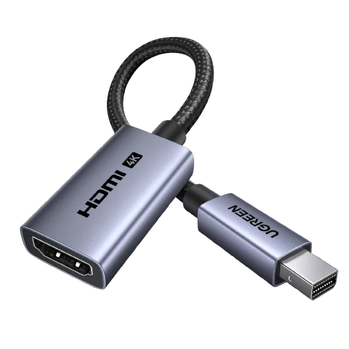 UGREEN Mini DisplayPort naar HDMI-adapter (4K@30Hz, Unidirectioneel, voor Thunderbolt 1/2)