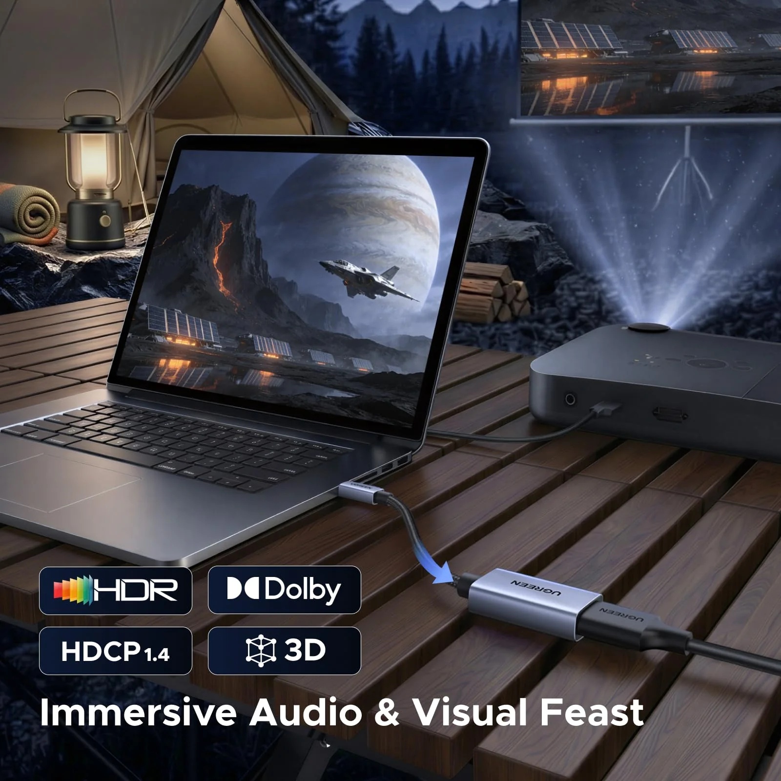 UGREEN Mini DisplayPort naar HDMI-adapter (4K@30Hz, Unidirectioneel, voor Thunderbolt 1/2) - Image 4
