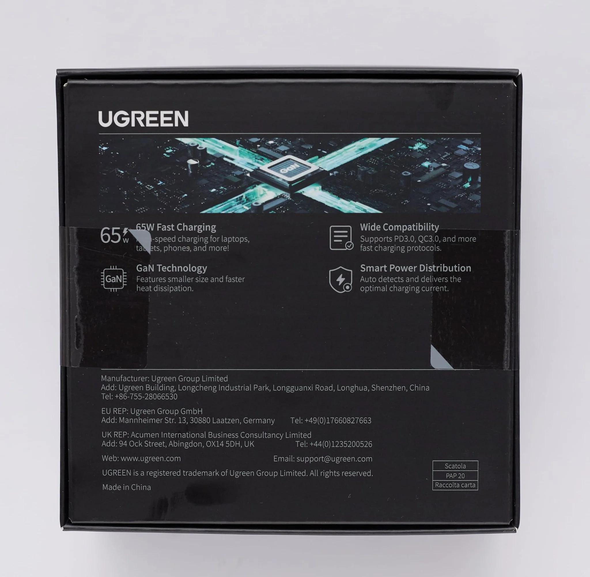 UGREEN Nexode 65W USB C GaN Oplader met 4 poorten - Image 11