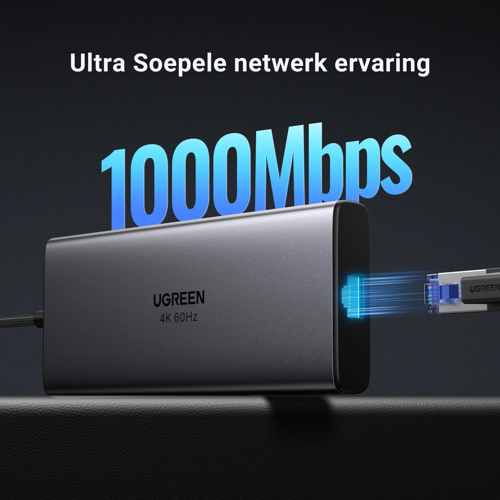 UGREEN Revodok Pro 9-in-1 Hub USB C (10Gbps 4K60Hz HDMI) - Image 5