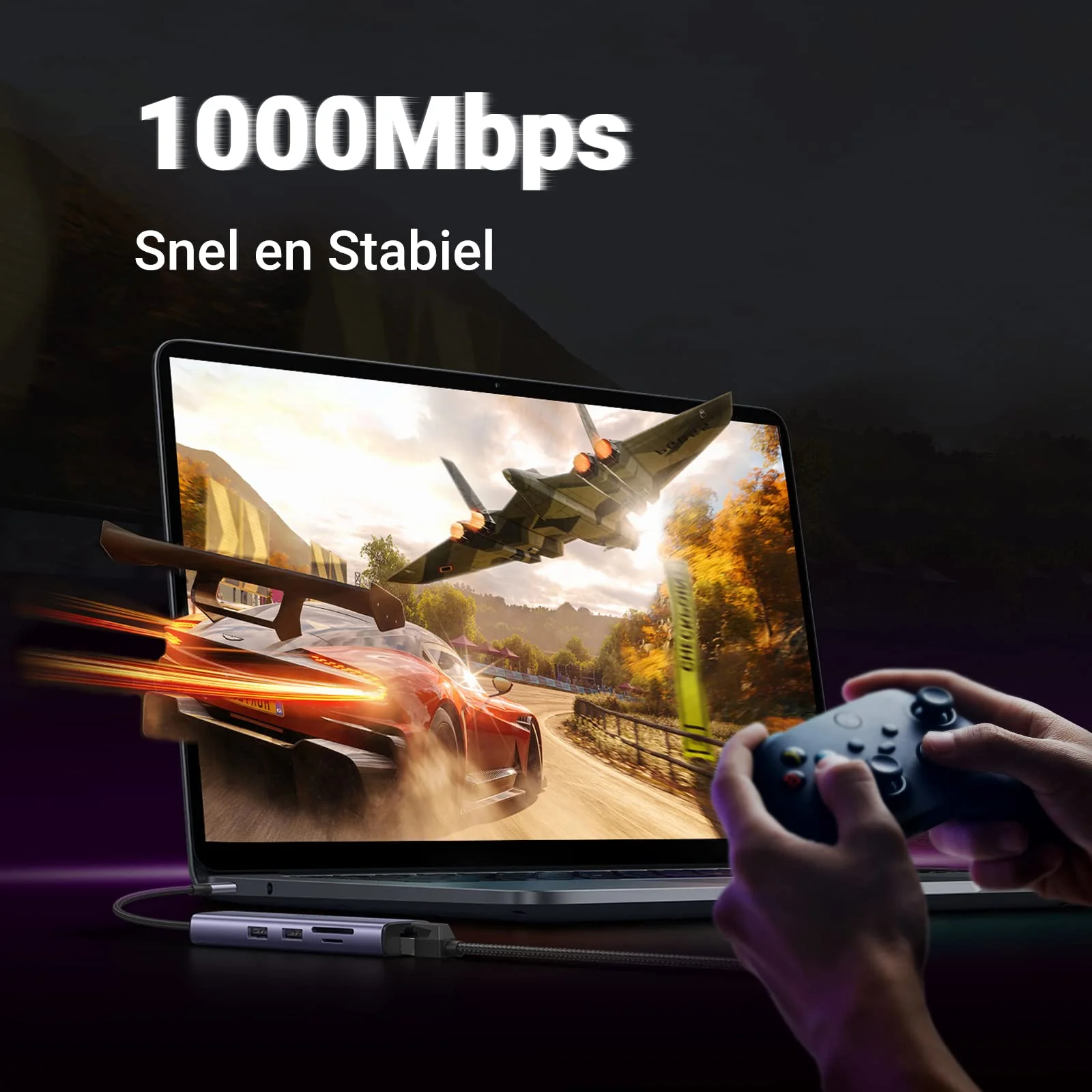 UGREEN Revodok 7-in-1 USB C Hub (HDMI 4K op 60 Hz) - Image 4