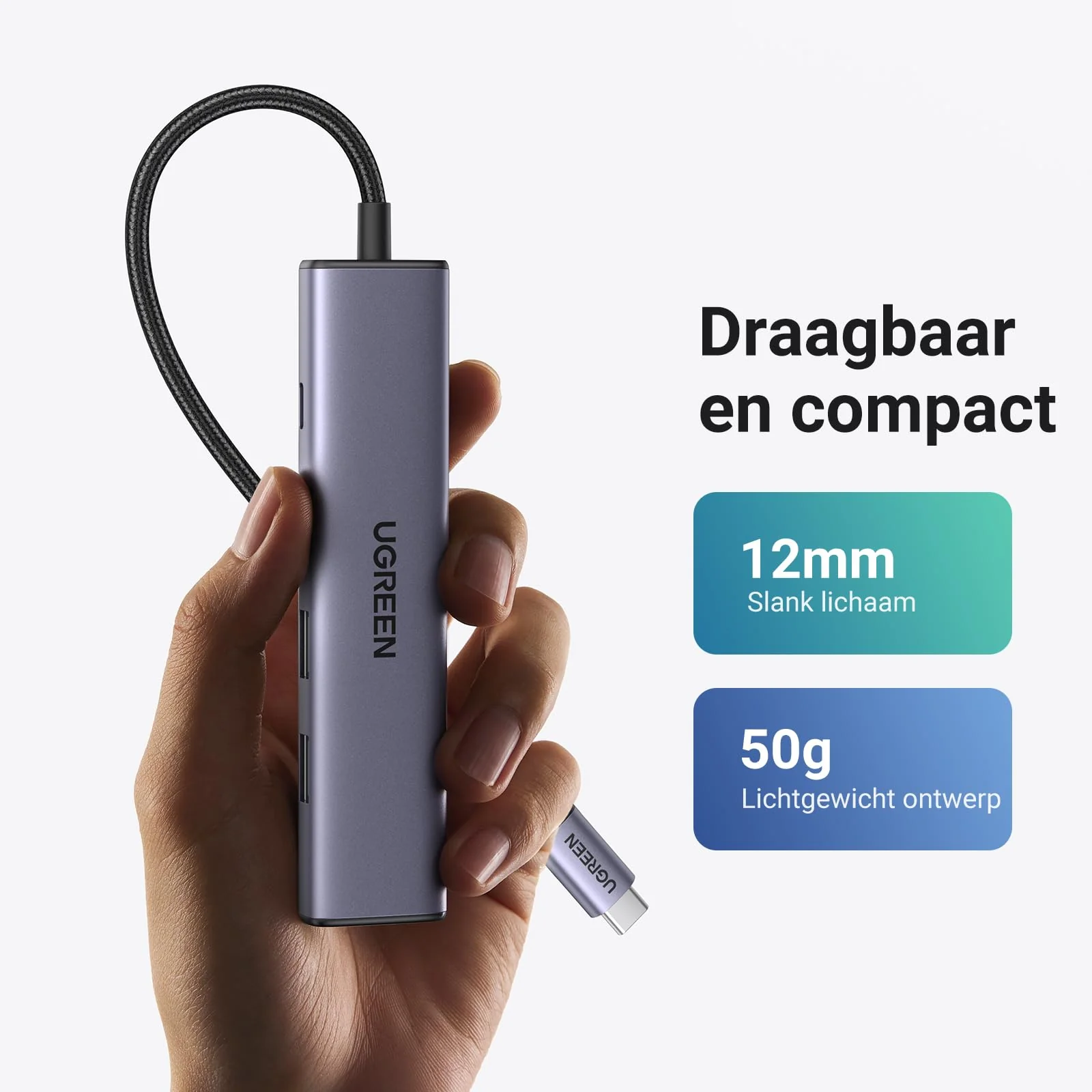UGREEN Revodok 5-in-1 Hub USB C HDMI 4K - Image 6