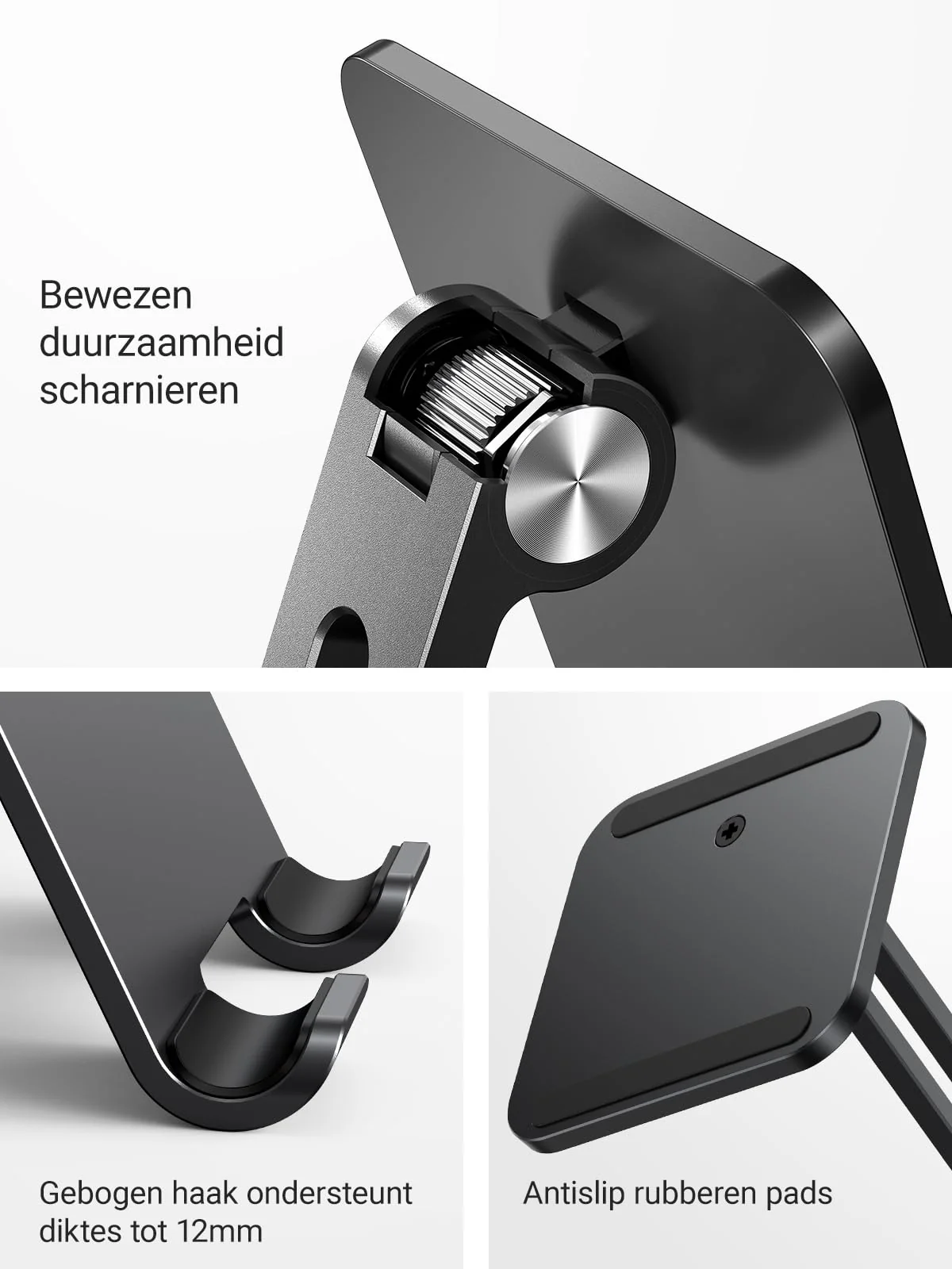 UGREEN Tablet Houder Aluminium Tablet Stand Verstelbare Bureau Tablet Standaard - Image 6