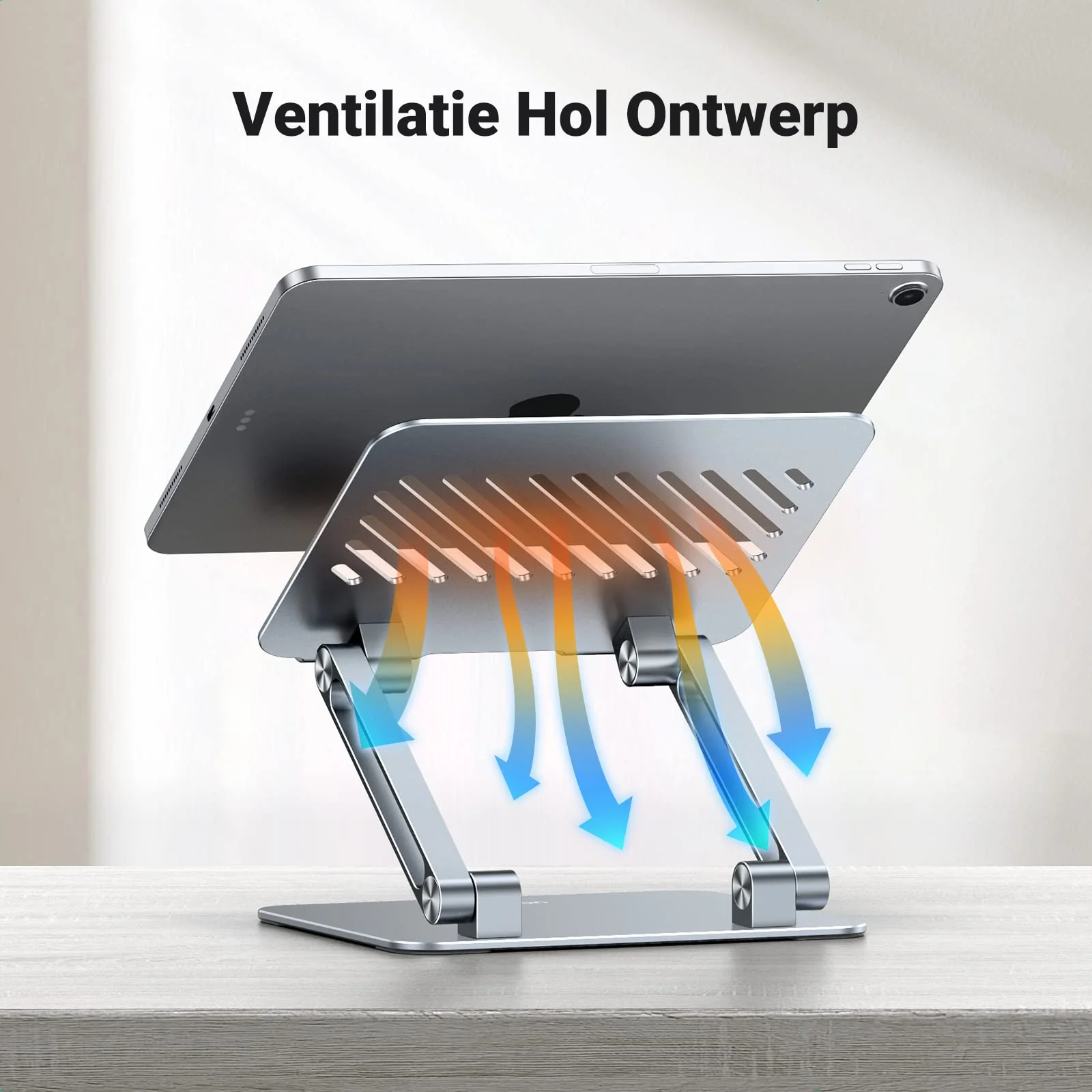 UGREEN Tablet Standaard Verstelbare Tablet Houder Aluminium Opvouwbare Standaard - Image 5