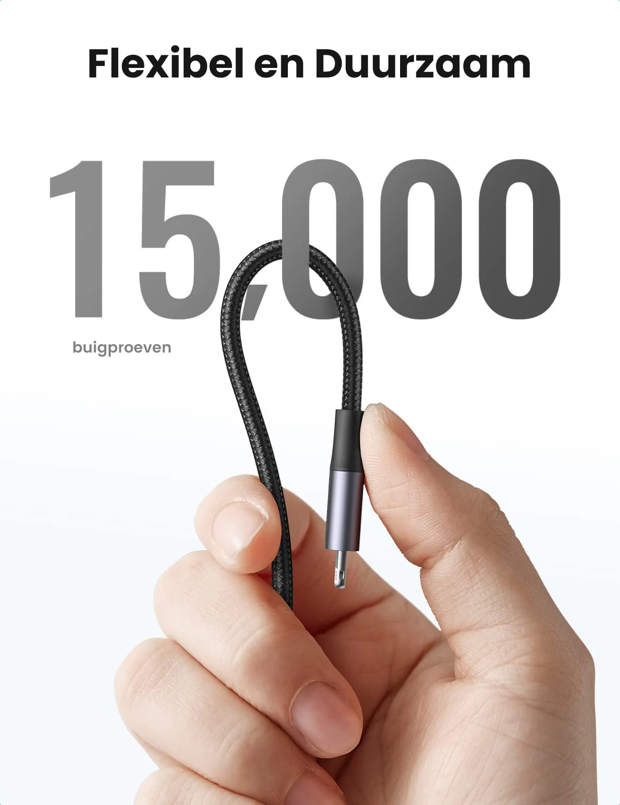 UGREEN USB C naar Lightning kabel MFi gecertificeerd USB C Lightning oplaadkabel PD 3.0 - Image 6