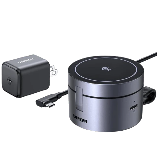 UGREEN UNO 3-in-1 Magnetische Draadloze Oplader 25W (MagSafe-compatibel)