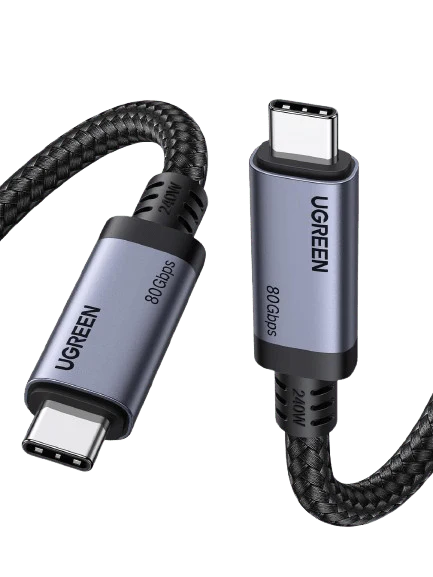 UGREEN USB4 80Gbps Datakabel 1m 16K@60Hz 240W